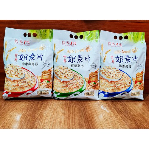 澳美佳中老年高钙核桃麦片