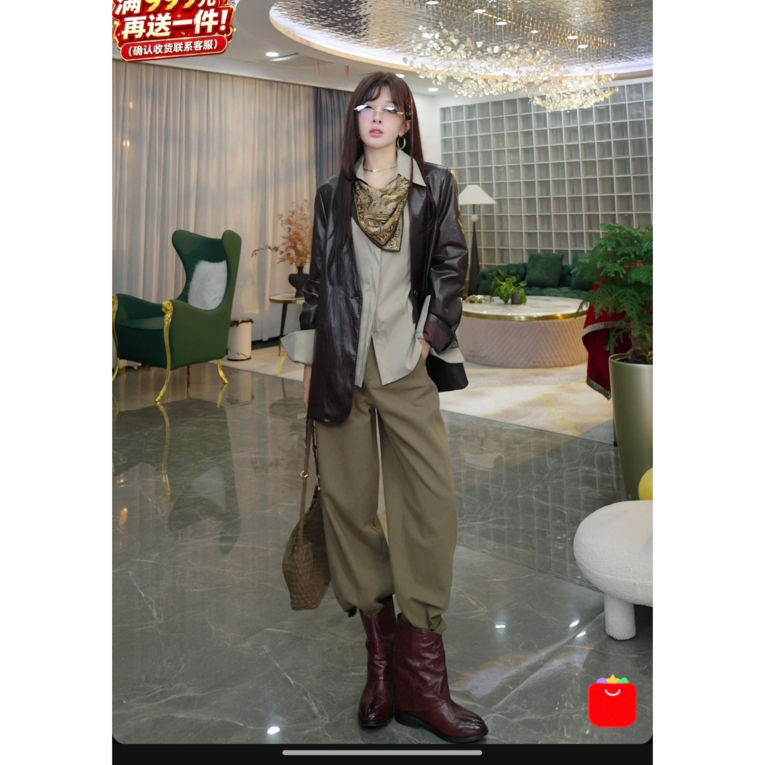 黛利皮衣外套DLBYM-6277