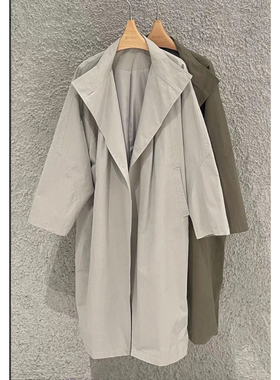 黛利新款极简中长款风衣DLBYM-6705