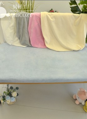 婴儿床笠A类婴儿绒新生儿宝宝床品儿童上下拼接床榻榻米床单定制