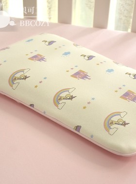 婴儿新生荞麦壳纯棉幼儿园纯棉儿童枕芯枕套甜荞麦枕四季定型枕