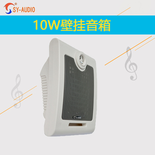 18H壁挂音箱会议室定压挂壁音响店铺挂式 喇叭10W AUDI0声艺SW