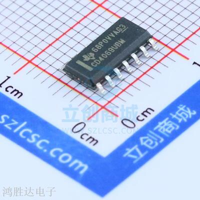4000系列逻辑芯片 CD4069UBM96 SOIC-14 原装现货 假一赔十