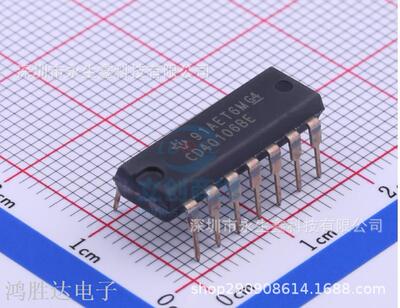 CD40106BE CD40106/HCF40106 六施密特触发器 DIP-14 进口原装