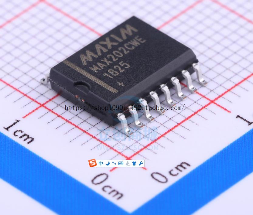 贴片集成MAX202CWE SOP-16 宽体7.2MM MAX202 原装进口 全新现货