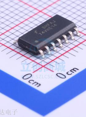 74系列逻辑芯片 74VHC14MX SOIC-14 原装现货 假一赔十 ON安森美