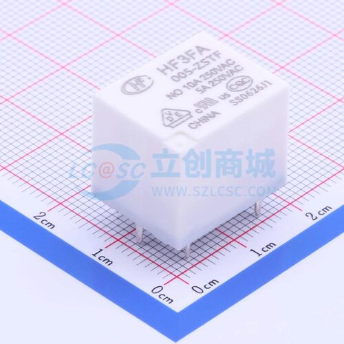 HF3FA/005-ZSTF HF(宏发) 插件,19x15.2mm 现货