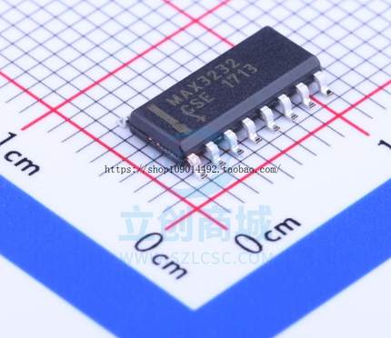 现货直拍MAX3232CSE SOP-16 MAX3232ESE RS232收发器 接口芯片 进