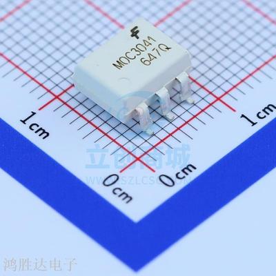 光电可控硅 MOC3041SR2M 编带  SMD-6 原装现货