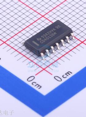 4000系列逻辑芯片 CD4013BM96 SOIC-14 CMOS双D型触发器 原装现货