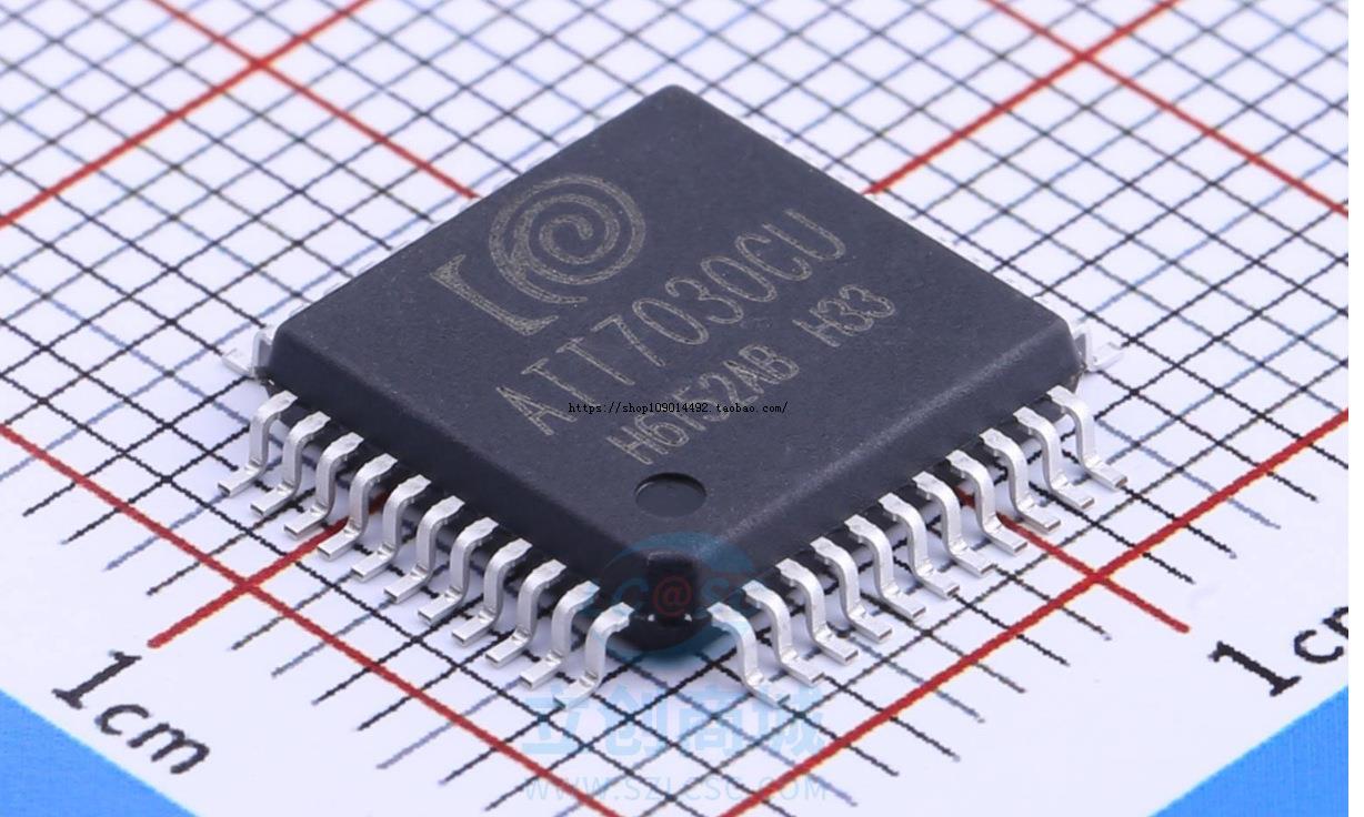 ATT7030 ATT7030CU QFP44脚贴片 三相有功计量芯片全新现货热卖