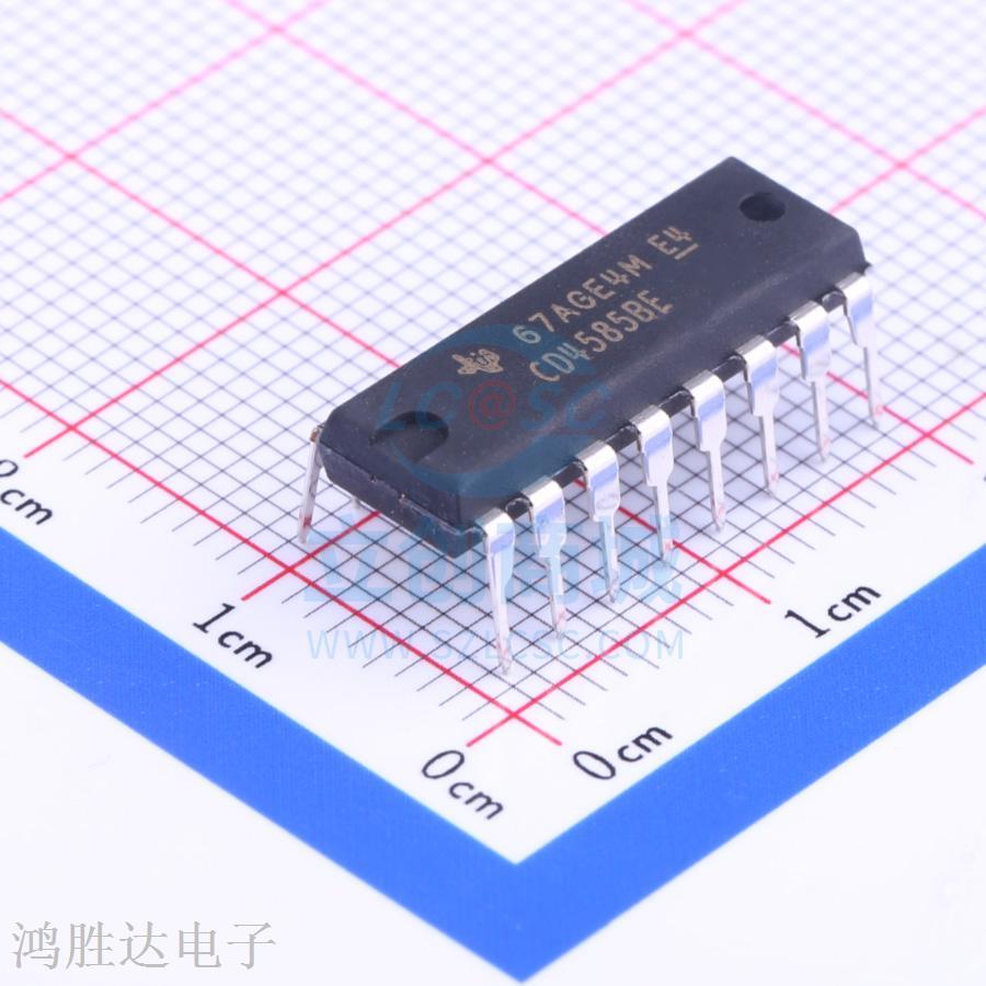 4000系列逻辑芯片 CD4585BE DIP-16 原装现货 假一赔十