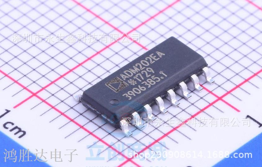 全新原装 ADM202EARNZ ADM202EARN ADM202EA SOP-16 3.9MM 接收器