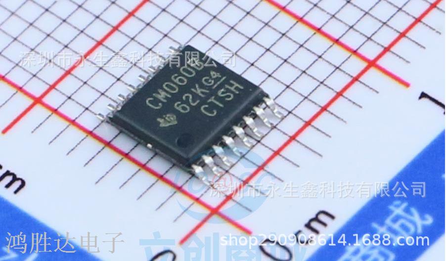 CD4060BPWR 贴片CD4060 丝印CM060B TSSOP-16 逻辑芯片 进口原装