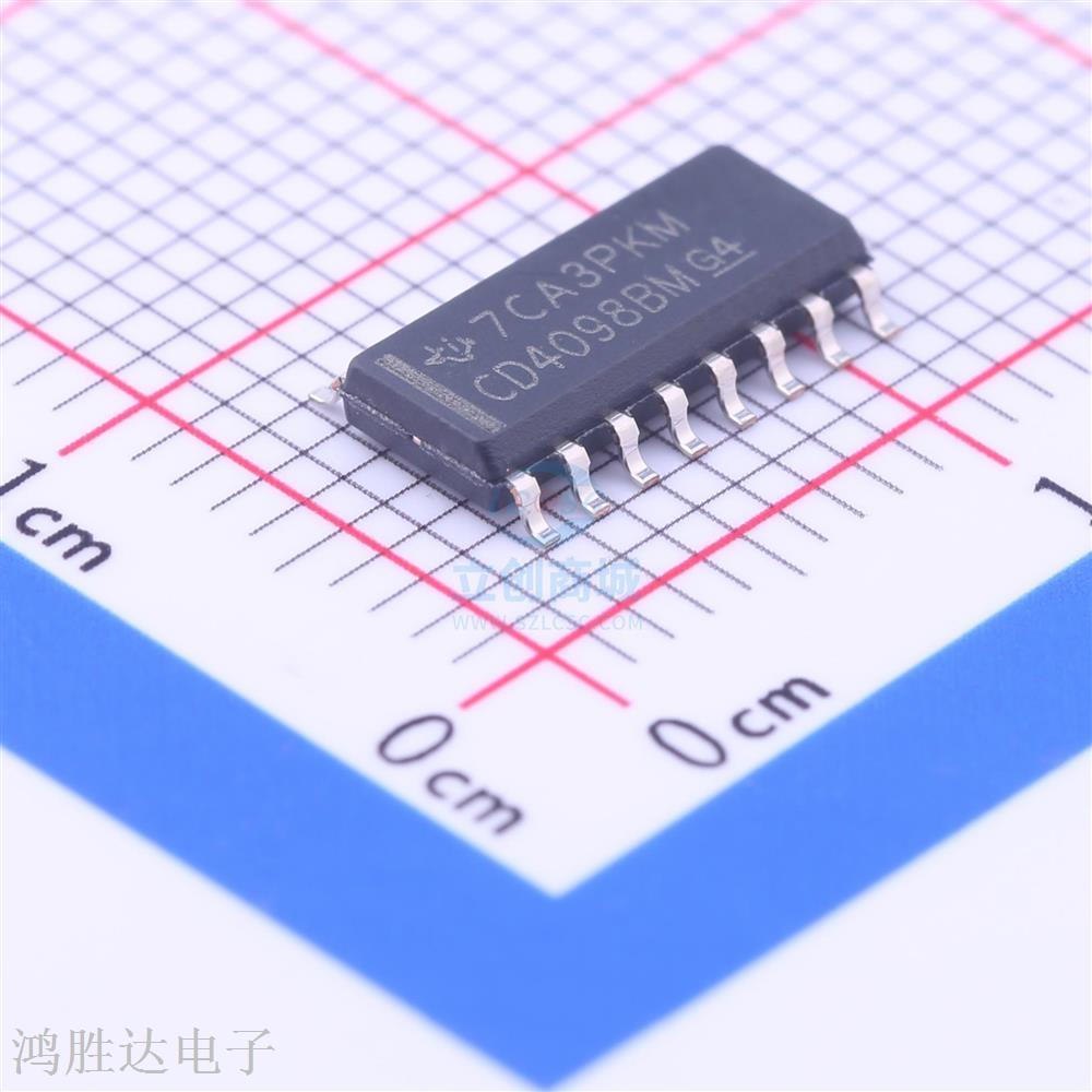 4000系列逻辑芯片 CD4098BM96 SOP-16 原装现货 假一赔十