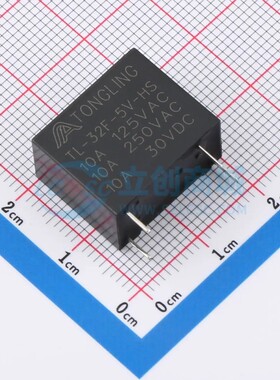 TL-32F-5V-HS10A TLrelay(通灵) 插件,18.3x10.2mm 现货
