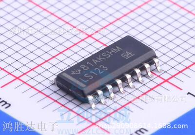 全新原装正品 SN74LS123DR 贴片SOP-16 多频振荡器逻辑芯片