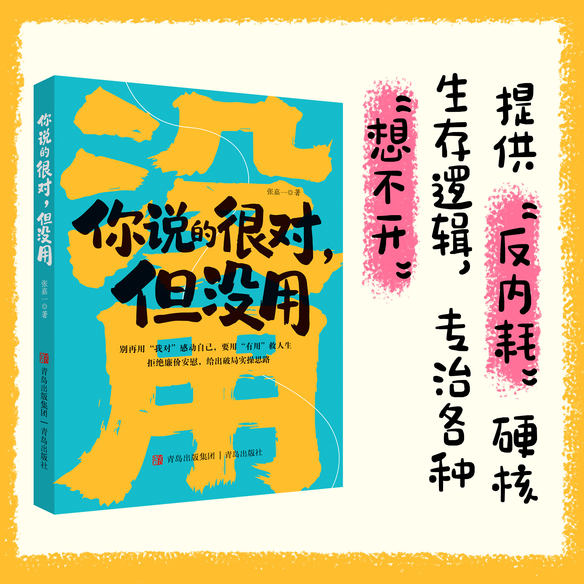 你说的很对但没用 专治自我感动心里类书籍内耗心灵疗愈