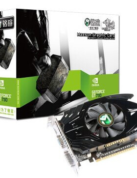 铭瑄（MAXSUN）MS-GT730 重锤4G/DDR3 64BIT 台式机显卡独立显卡