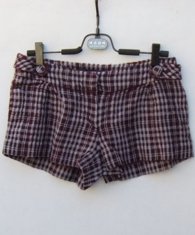 无细节图春秋款女童短裙半身裙千鸟格子裙130-140-150
