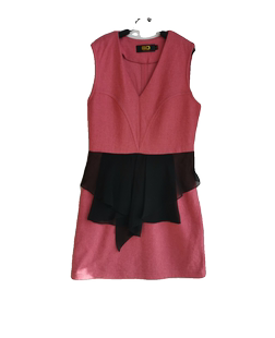 MD女装背心裙春秋款毛呢背心裙修身款收腰裙子155-160