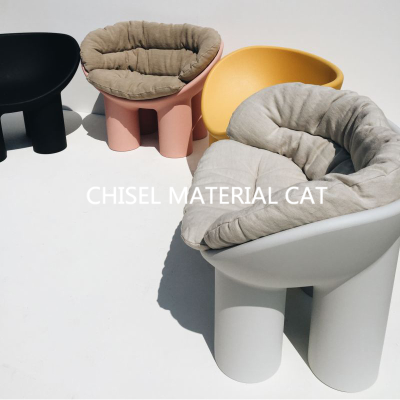 rolypoly户外玻璃钢大象腿椅