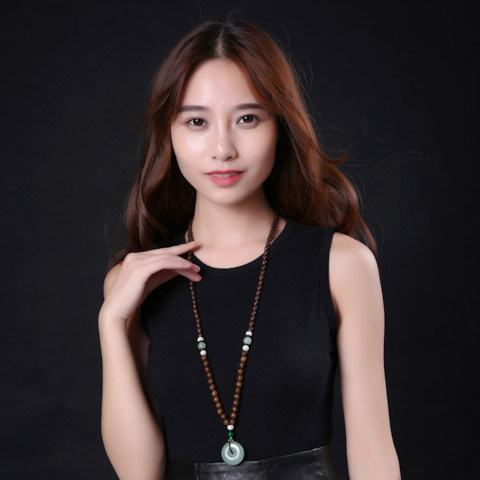 트렌디 한 남자의 목 나무 부처님 비즈 긴 목걸이 펜던트 여성 당나라 정장 의류 액세서리 펜던트 펜던트 다목적 캐주얼
