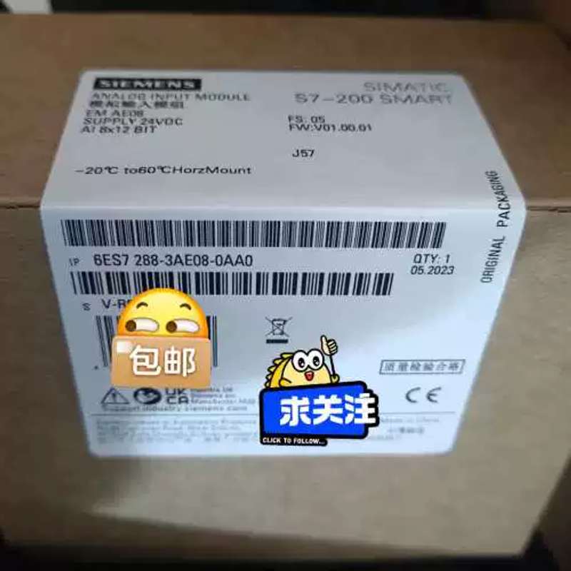 议价6ES7 288-3AE08-0AA0 模拟输入模块 S7-200 SMART EM AE08 包