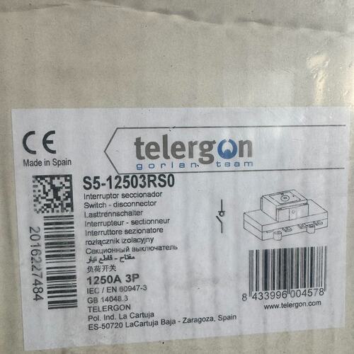 议价TELERGON负荷隔离开关S5-12503RS0S5-10003RS0S5-16003RS0