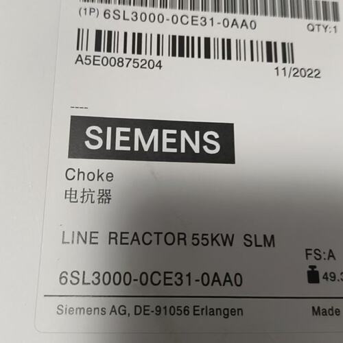 电抗器6SL3000-0CE31-0AA06SL3000-0CE32-0AA06SL3000-0CE21-0AA0