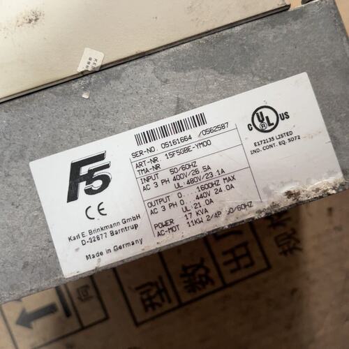 议价F5变频器15F5GBE-YM0015F5G1E-YM0015F5G3E-YM00