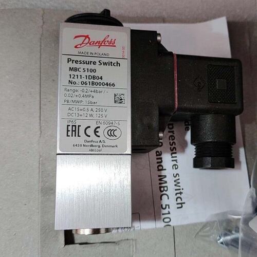 价Danfoss压力开关MBC5100MBC5100 1211-1DB04MBC5100 1211-1DB05