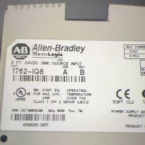 议价AllenBradley输入模块1762-IQ81762IQ81762IQ81762-IQ8