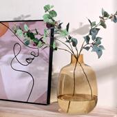 「落地大花瓶」大容量高标准玻璃花瓶小口大肚木本类鲜切枝专用