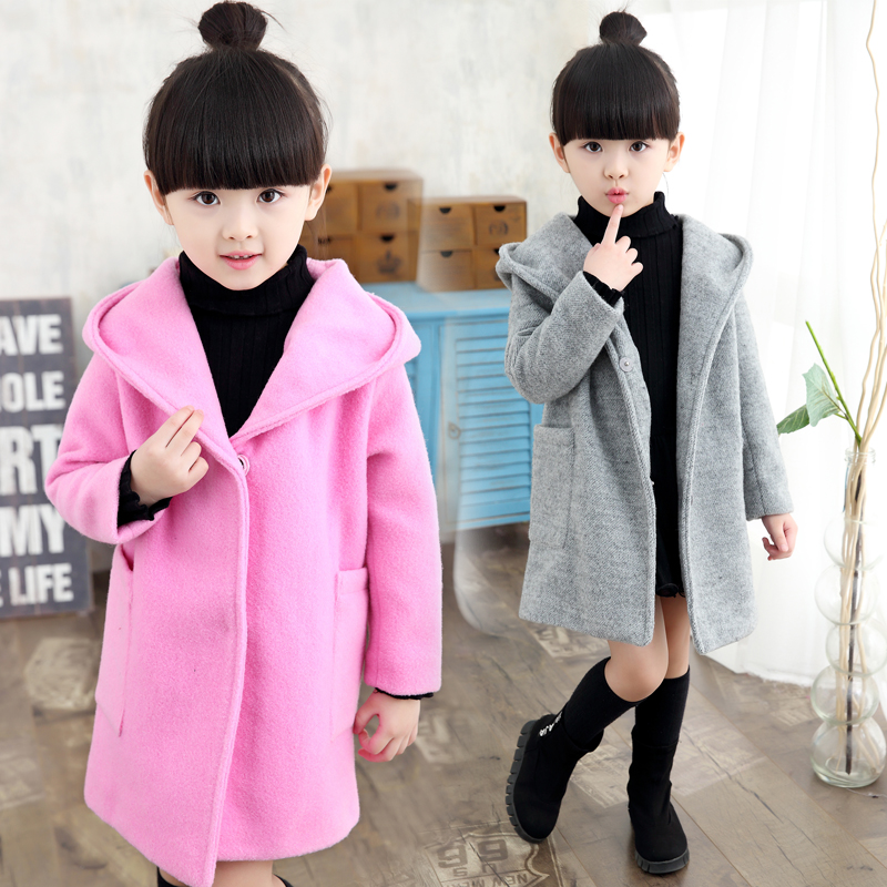 Manteau pour fille en laine - Ref 2161694 Image 3