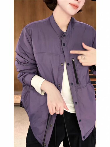 2668【两面穿棉服】小众设计极简风显瘦百搭外套!10/9