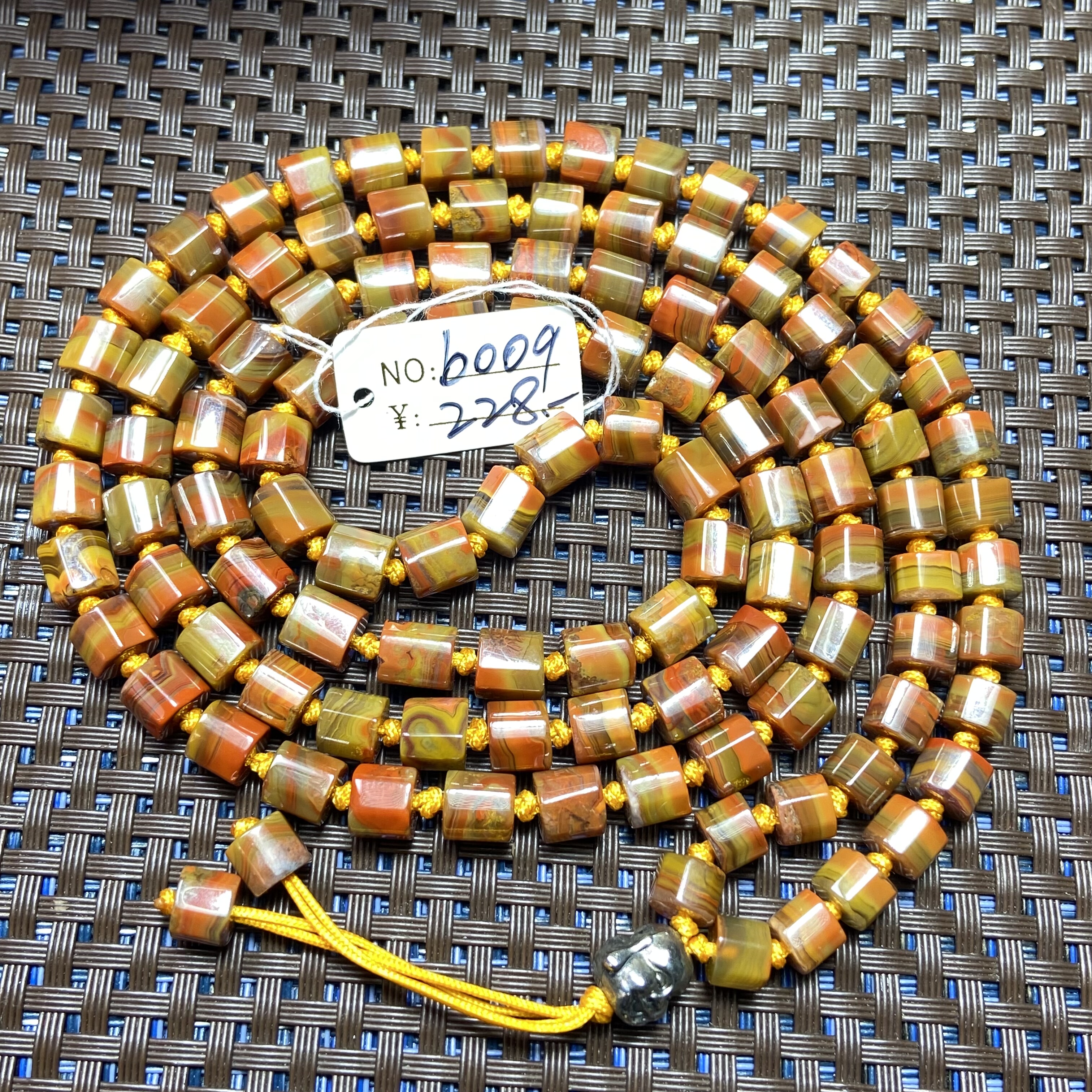 战国红玛瑙直径约7毫米108项链多圈手链大湾老料精品一物一图收藏