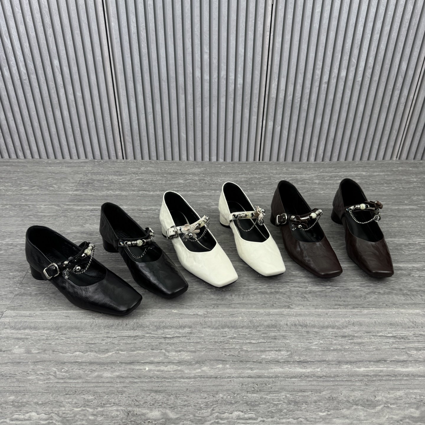 欧货欧洲站真皮女鞋2026春新款复古风方头一字扣玛丽珍鞋粗跟单鞋,女鞋,玛丽珍鞋,淘宝优惠券,粉丝福利购,淘宝优惠卷