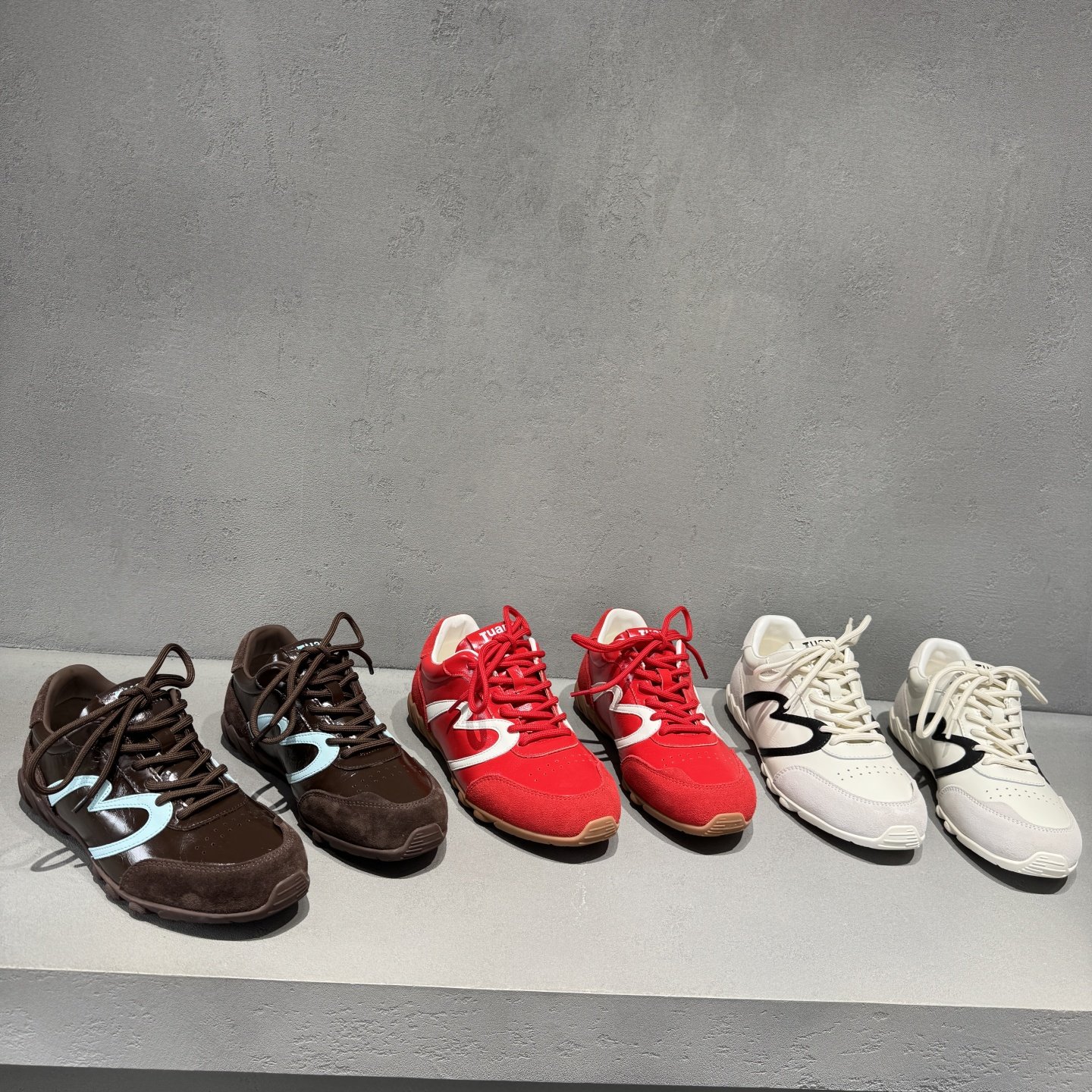 欧货欧洲站2026春季新款拼色德训鞋女真皮系带休闲运动鞋复古板鞋,女鞋,德训鞋,淘宝优惠券,粉丝福利购,淘宝优惠卷