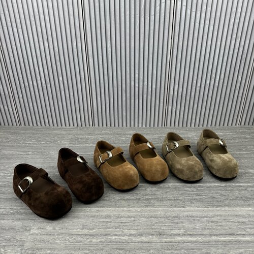 乐魔春季新款磨砂内增高玛丽珍鞋