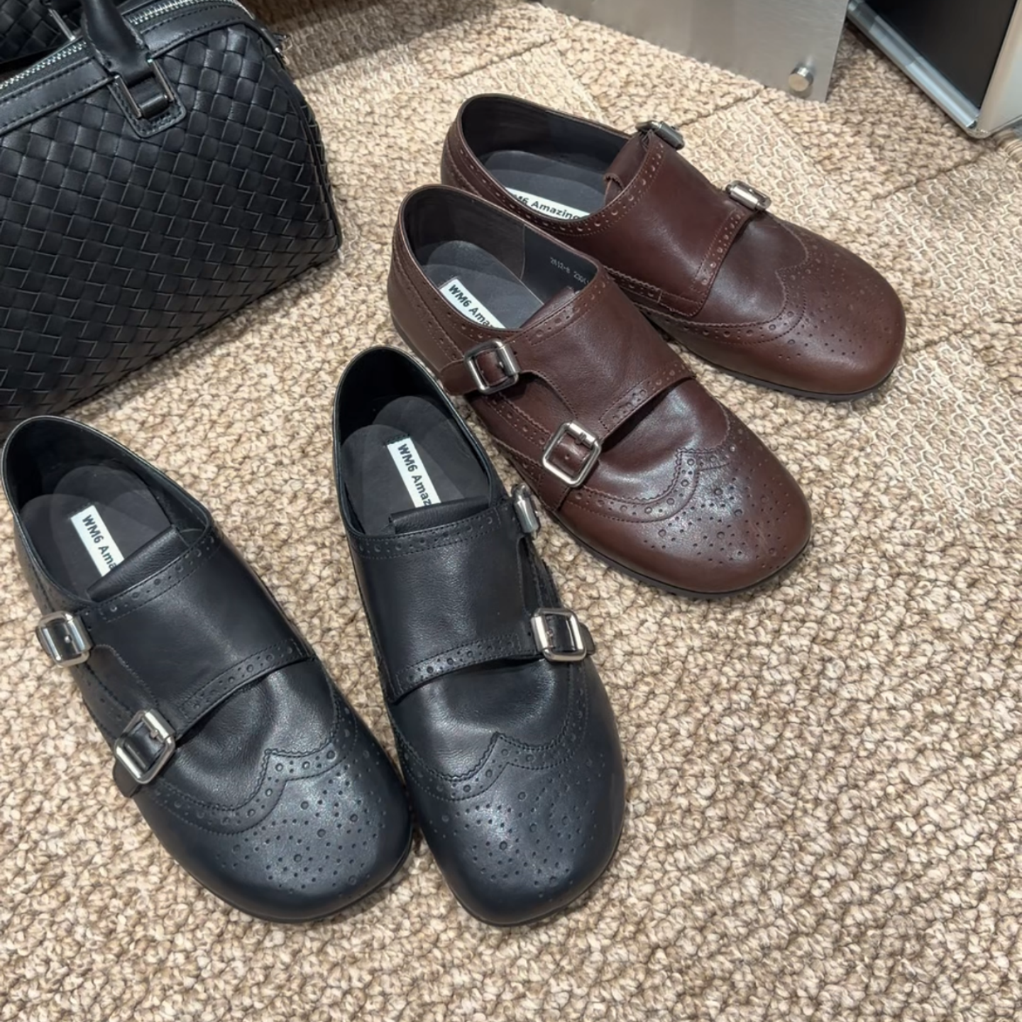 WM6复古英伦皮带扣乐福鞋女欧货欧洲站2026春新款平底真皮小皮鞋,女鞋,乐福鞋（豆豆鞋）,淘宝优惠券,粉丝福利购,淘宝优惠卷