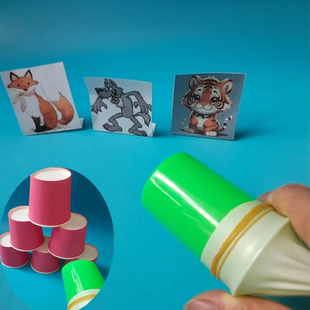 科学实验儿童手工玩教具作业社团课程DIY空气炮科技小制作材料包