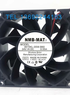 NMB 3615KL/RL-05W-B50/B59/B60/B70/B40/B30/B49变频散热风扇24V
