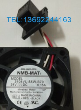带原装插头 A90L-0001-0576 2408VL-S5W-B79 24V 原装发那科风扇