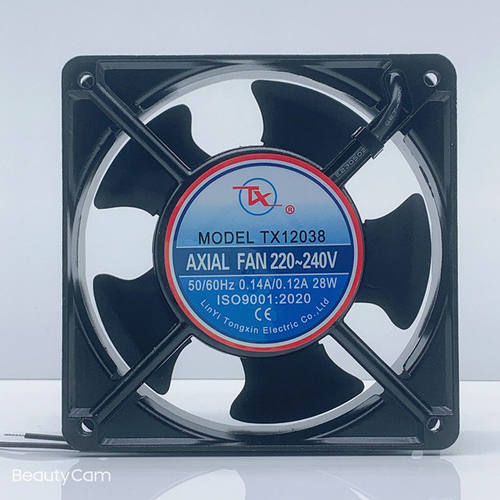 全新原装 TX12038HB AXIL FAN 220V 380V 120*120*38铝壳散热风扇