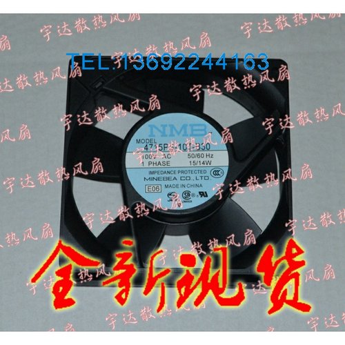 原装正品NMB轴流风机4715PS-10T-B30 110V 机柜风扇 12038