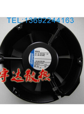 TYP6224N 原装德国EBMPAPST 24VDC 18W 750MA 172*51MM铝框风扇