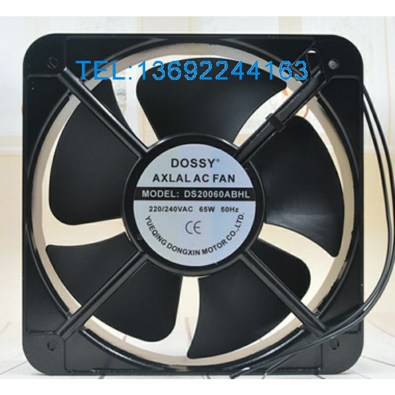 全新DOSSY丰登牌DS/DX20060ABHL 220V/380V 65W电箱散热风扇20060