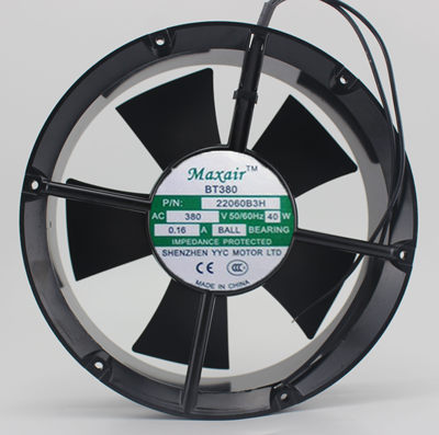 全新原装Maxair BT22060B2H B1H B3H 110V 220V 380V圆形散热风扇