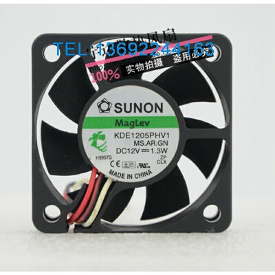 台湾建准SUNON KDE1205PHV1 5015 DC12V 1.3W CPU风扇 电源风扇